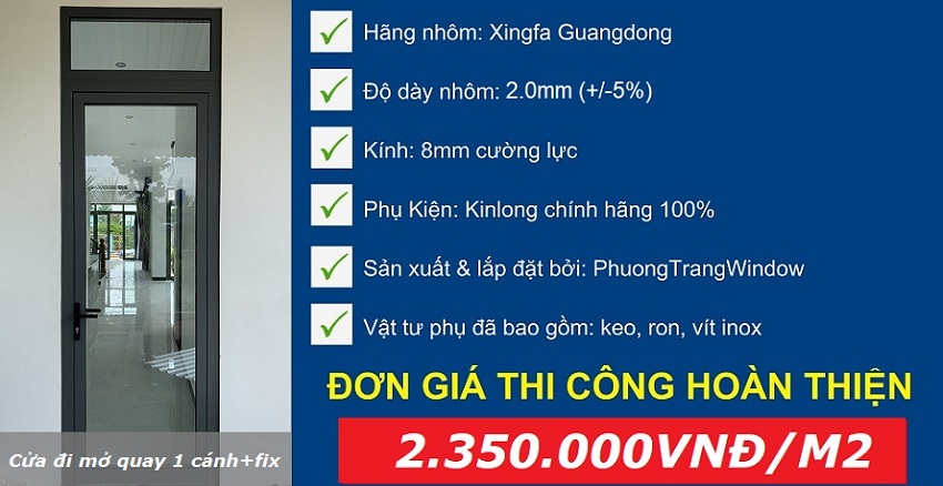 Gia Cua Nhom Xingfa Chinh Hang Va Viet Nam 7