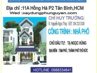 Xây Nhà Thủ đức Giá Rẻ